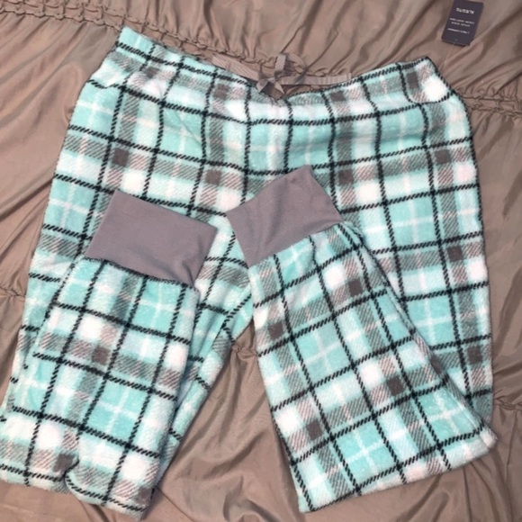 Gray and turquoise pajamas SET - Picture 1 of 10